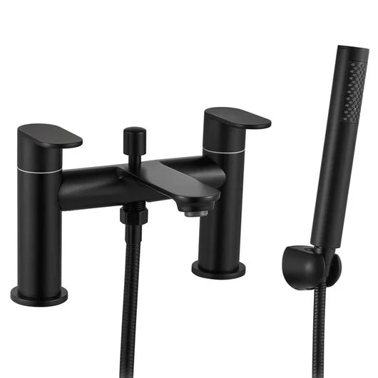Radley Bath Shower Mixer Taps in Matt Black