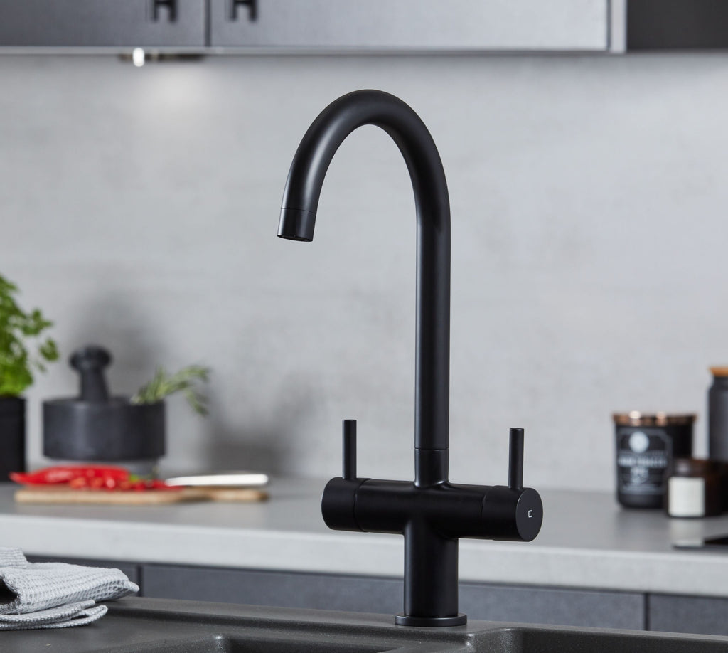 Isabella Kitchen Tap Matt Black