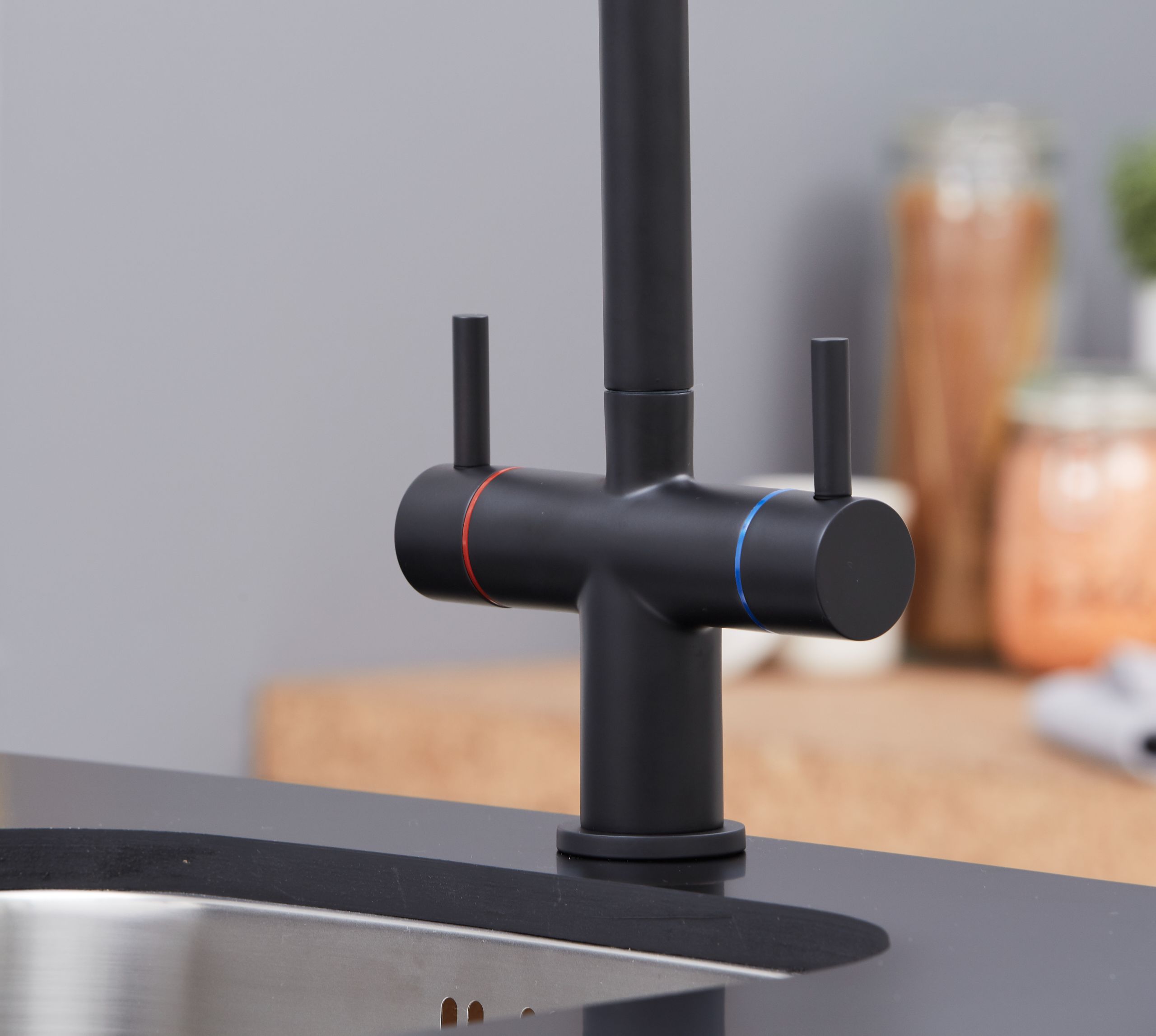 Isabella Kitchen Tap Matt Black