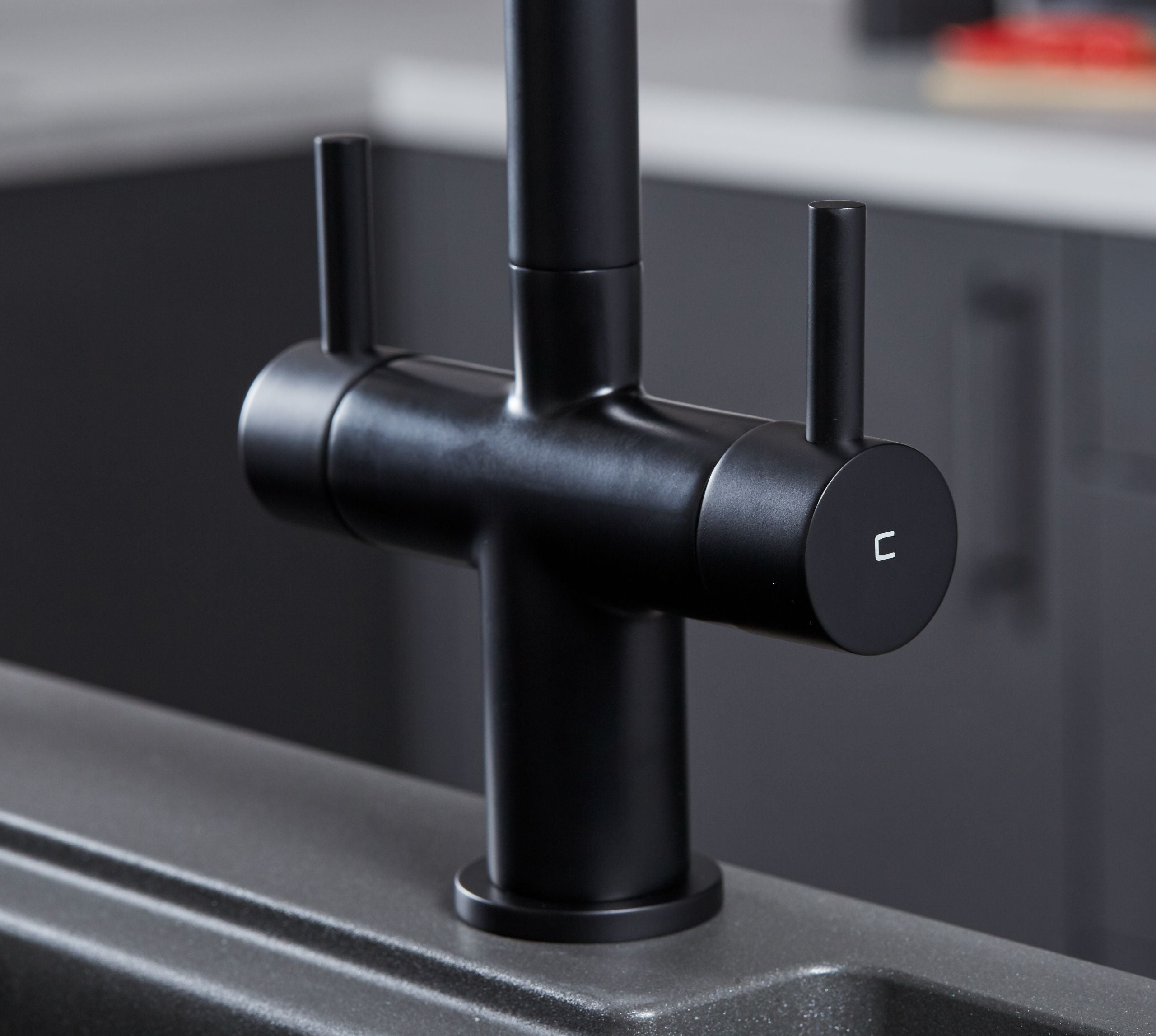 Isabella Kitchen Tap Matt Black