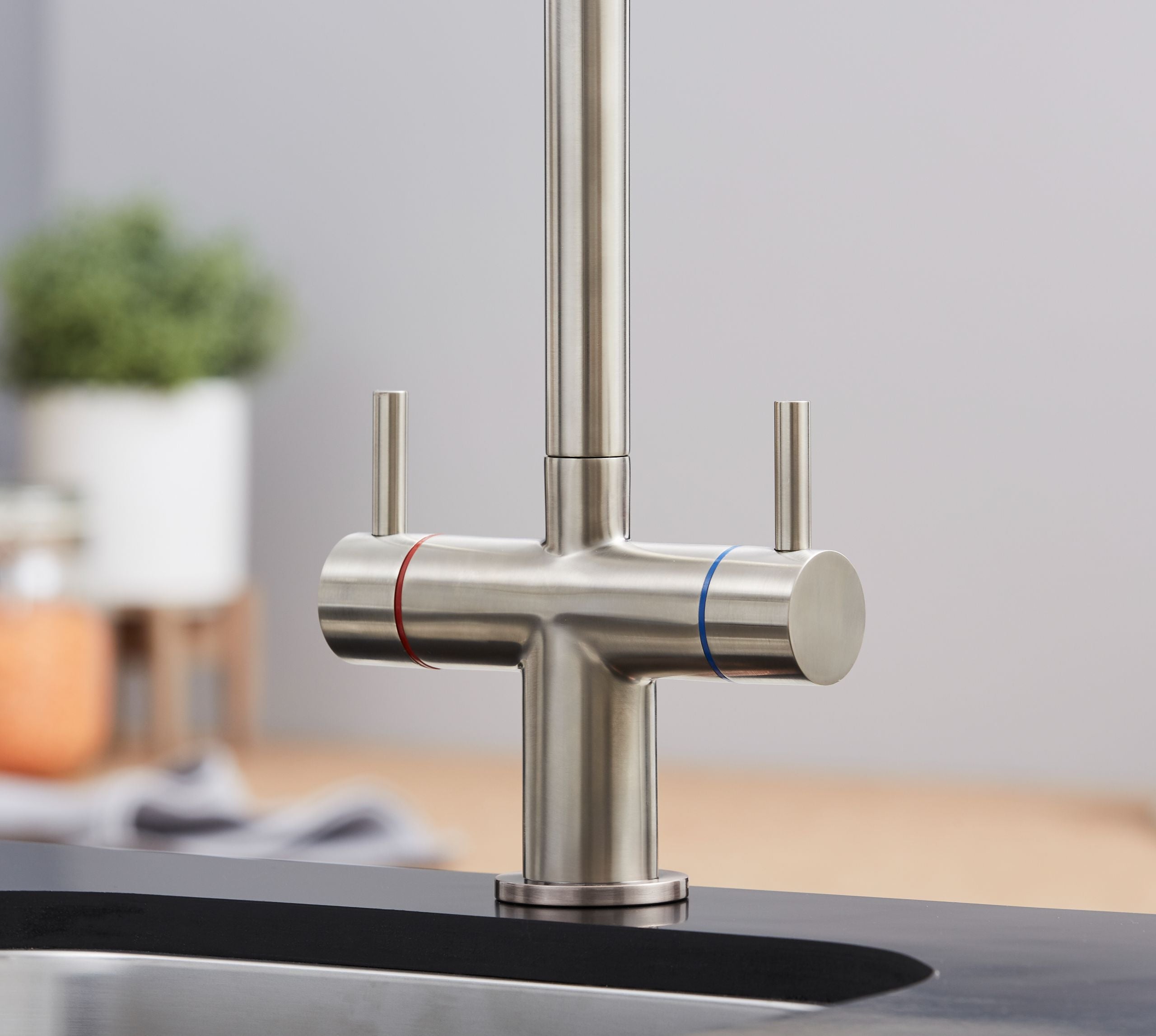 Isabella Kitchen Tap Brushed Nickel