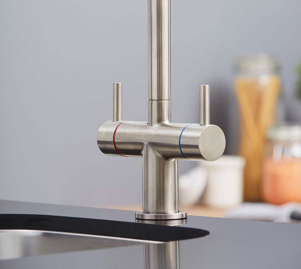 Isabella Kitchen Tap Brushed Nickel