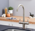 Isabella Kitchen Tap Brushed Nickel