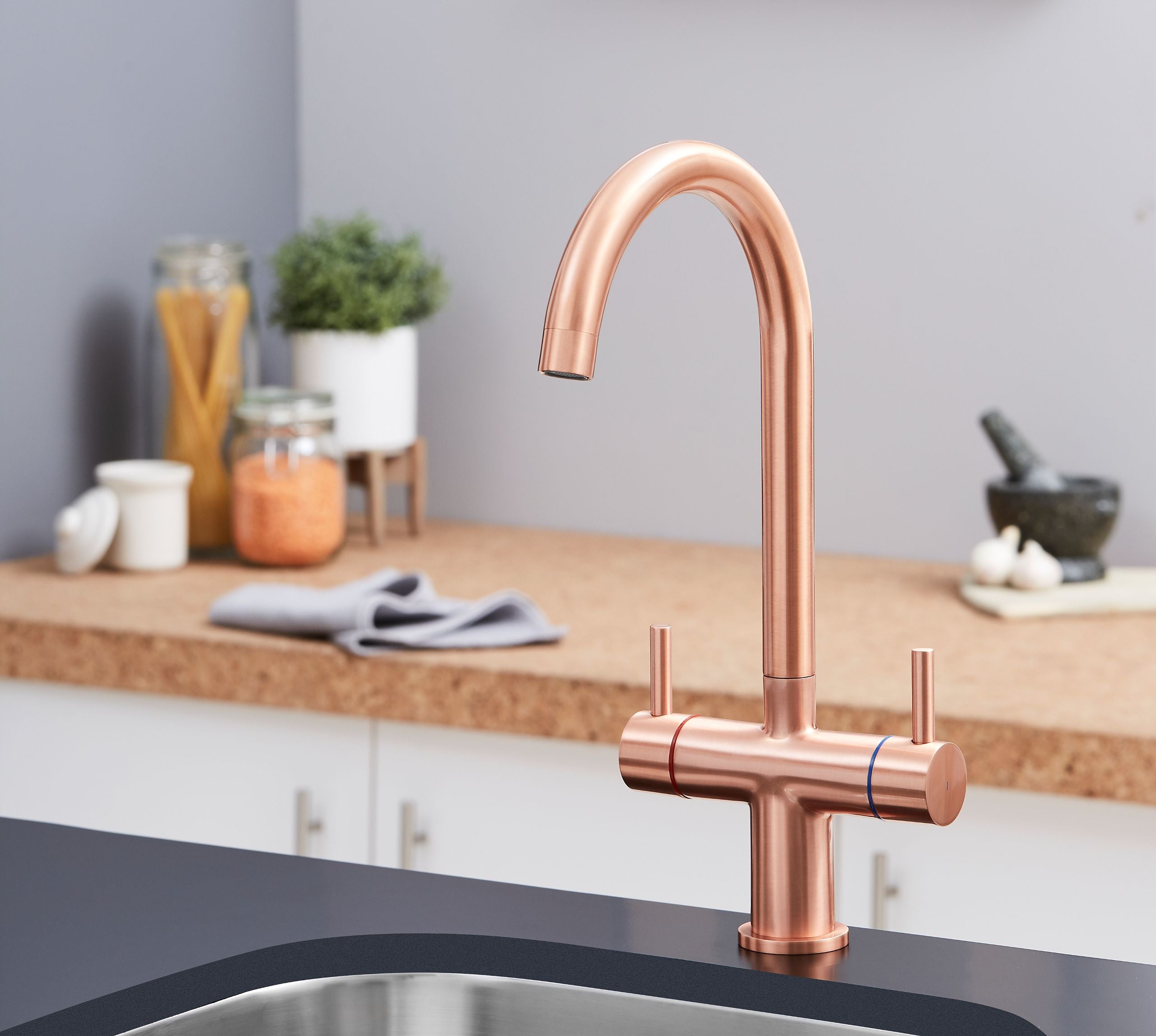 Isabella Kitchen Tap Copper