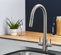 Amelia Kitchen Tap Brushed Nickel