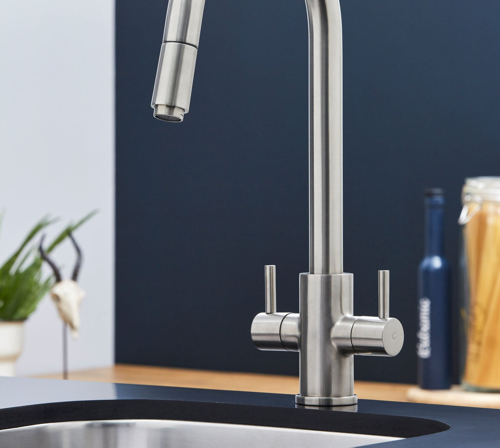 Amelia Kitchen Tap Brushed Nickel