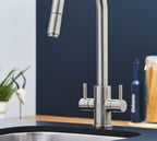Amelia Kitchen Tap Brushed Nickel
