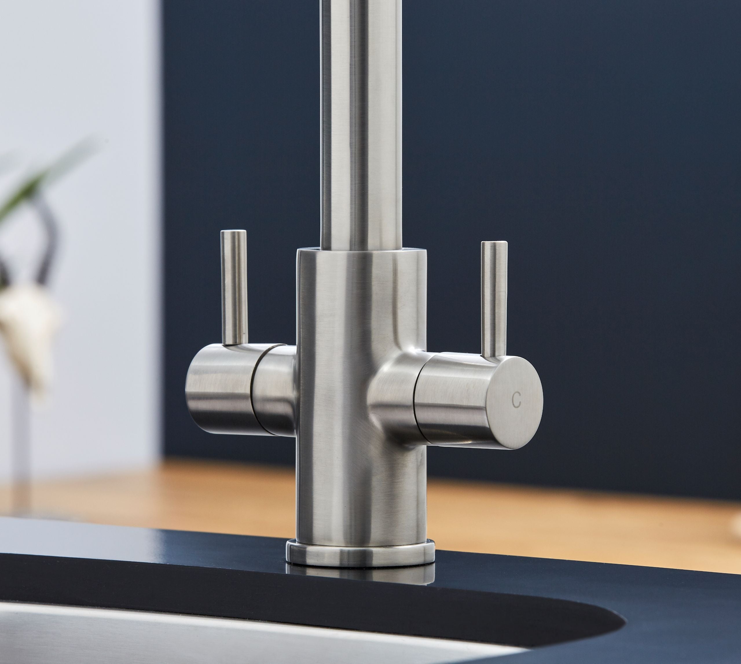 Amelia Kitchen Tap Brushed Nickel