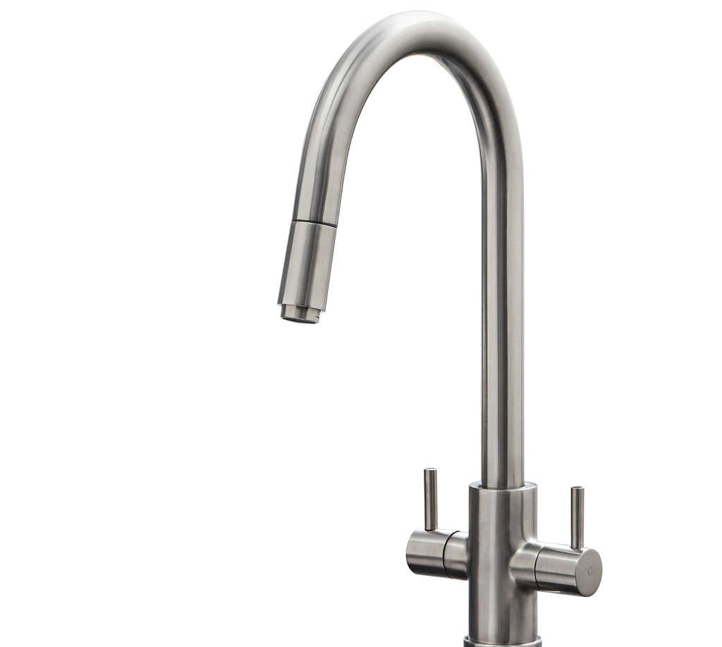 Amelia Kitchen Tap Brushed Nickel