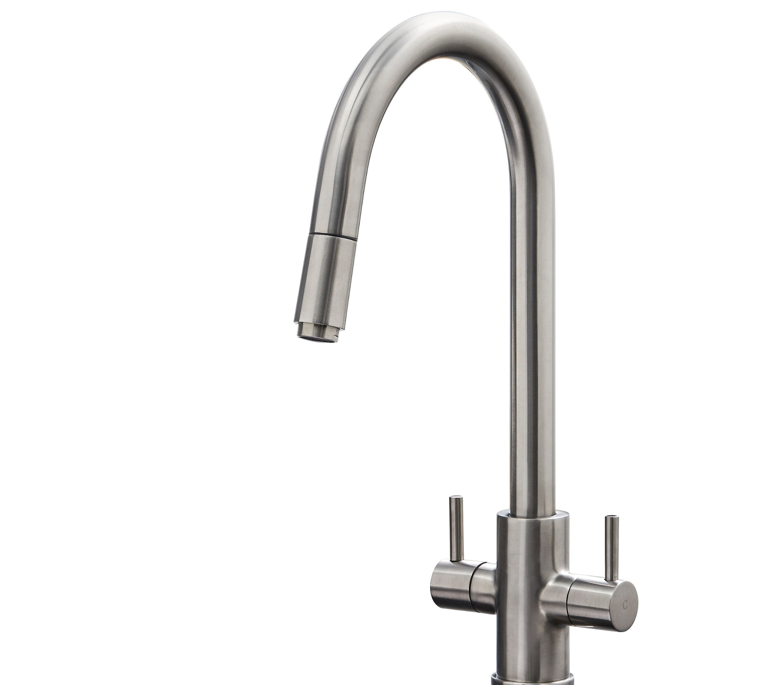 Amelia Kitchen Tap Brushed Nickel