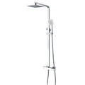 Rivaro Thermostatic Square Shower Kit in Chrome