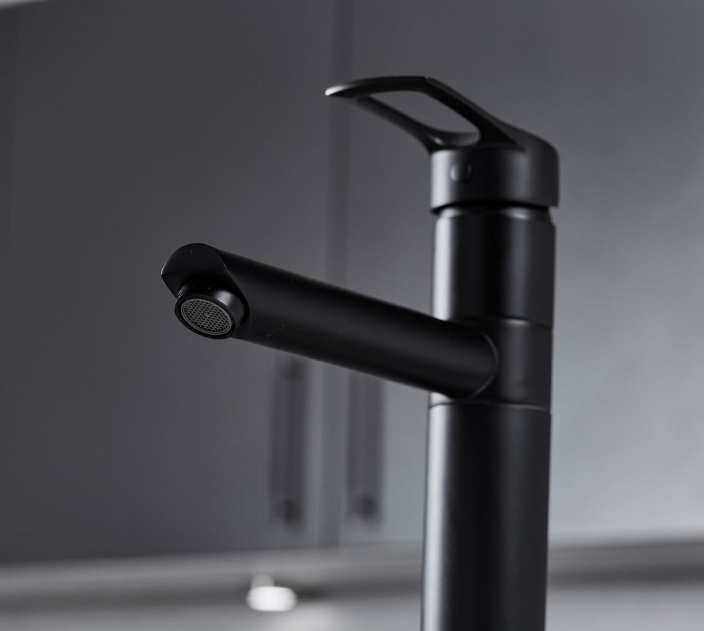 Ava Kitchen Tap Matt Black
