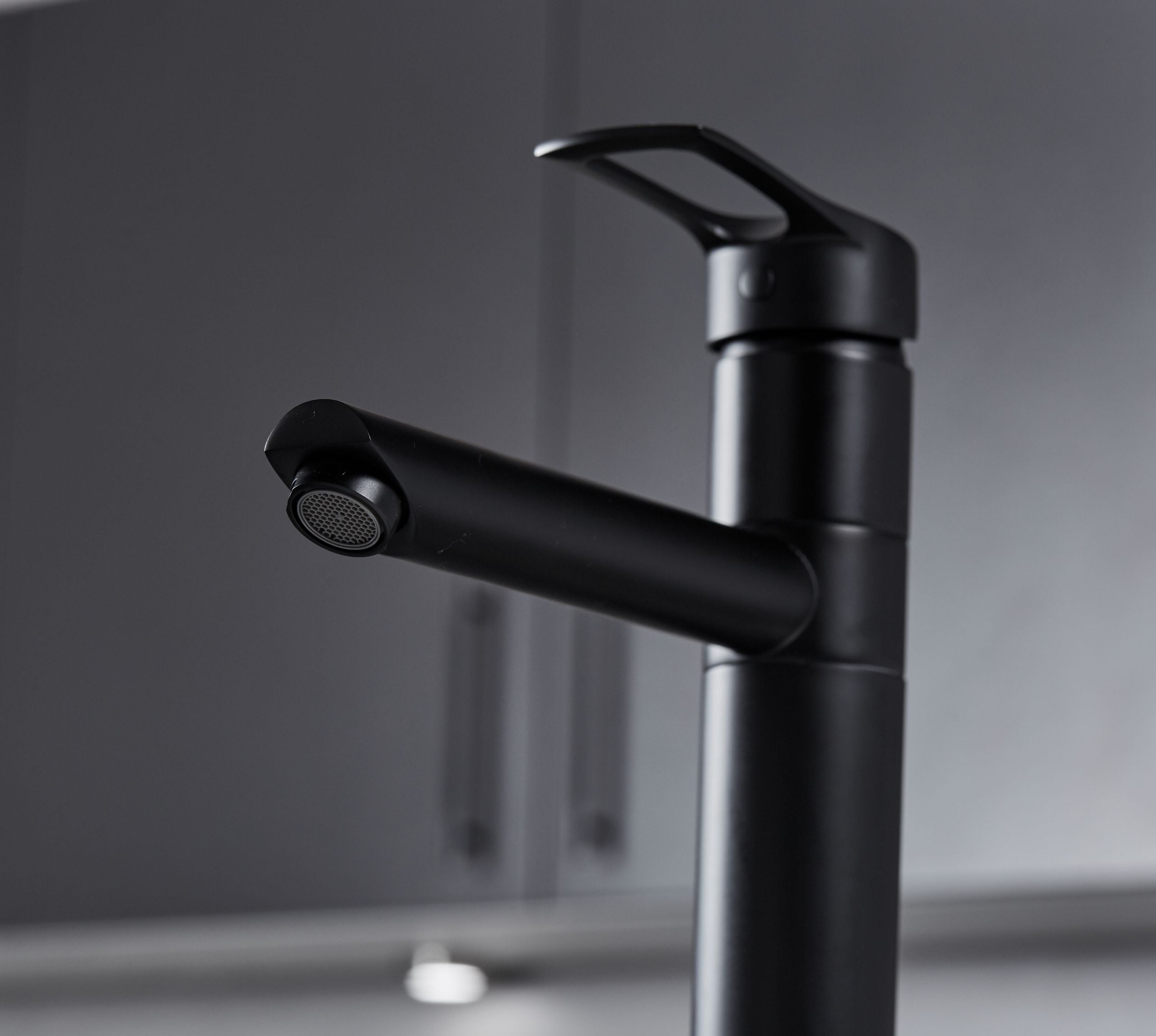 Ava Kitchen Tap Matt Black