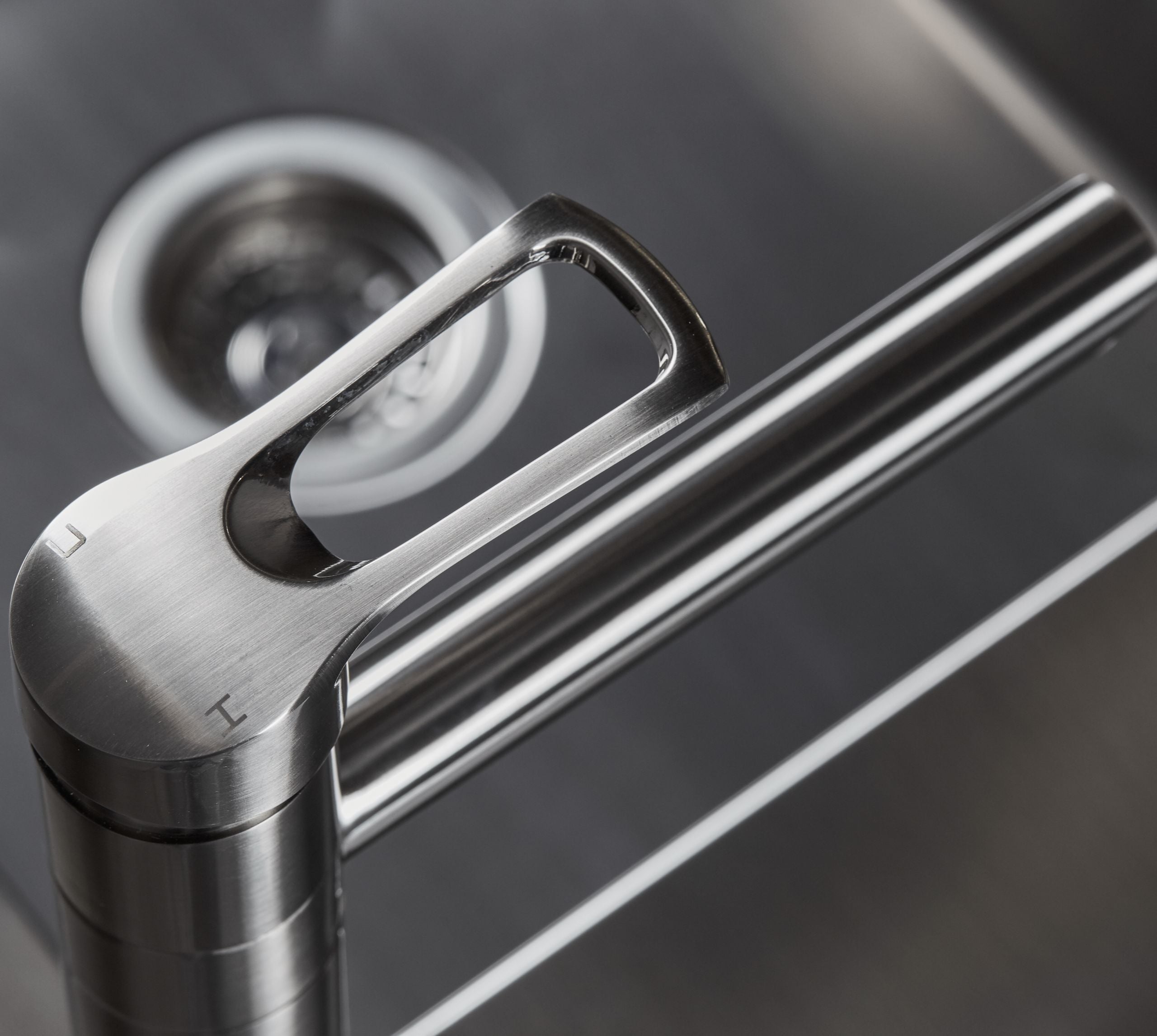 Ava Kitchen Tap Brushed Nickel