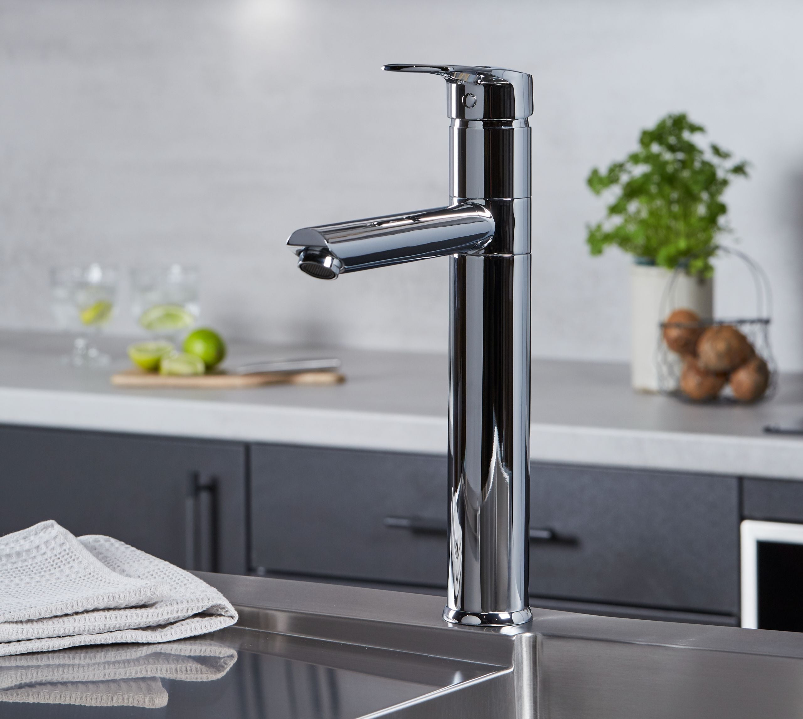 Ava Kitchen Tap Chrome