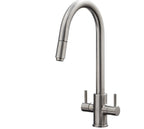 Amelia Kitchen Tap Brushed Nickel