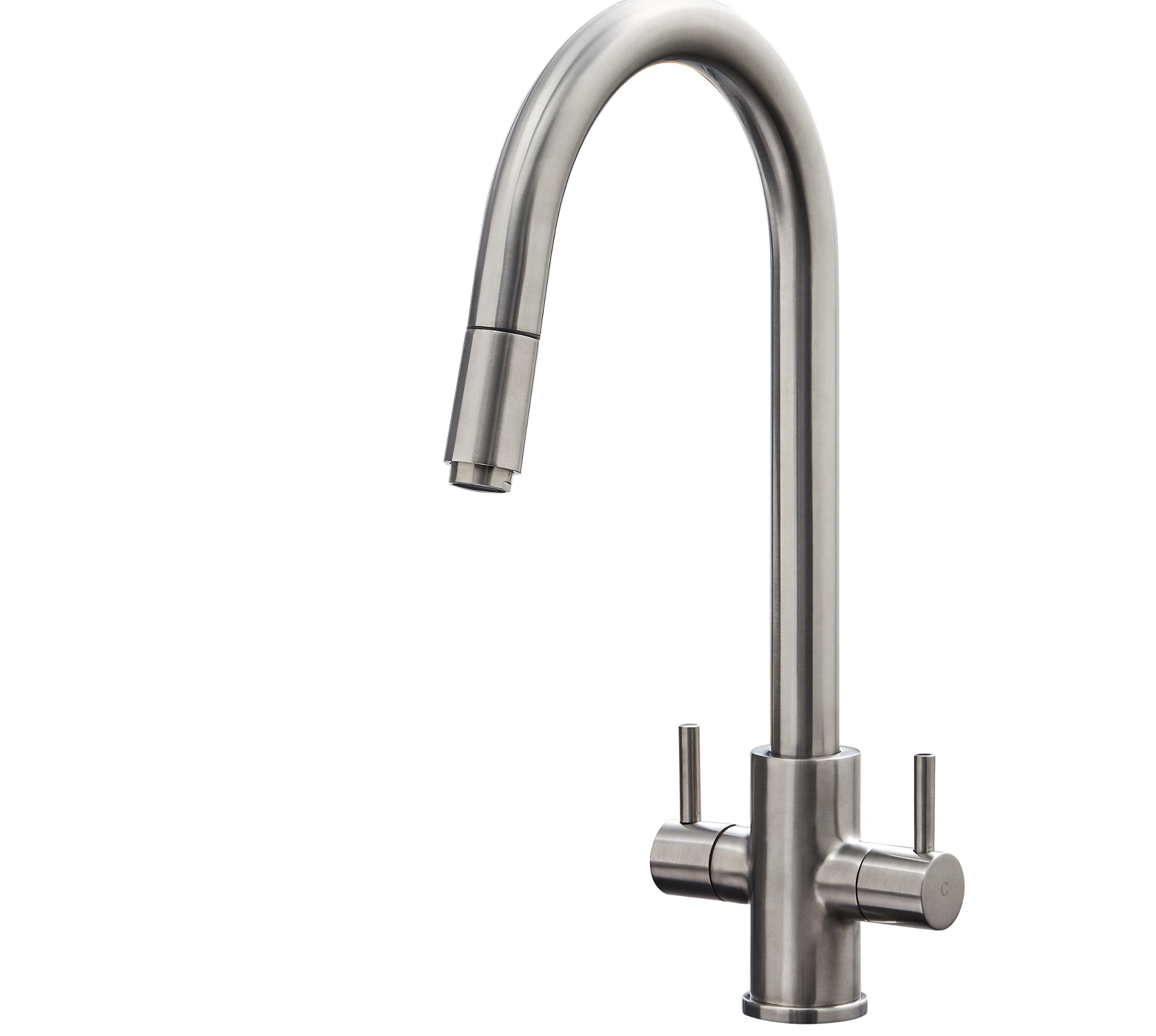 Amelia Kitchen Tap Brushed Nickel