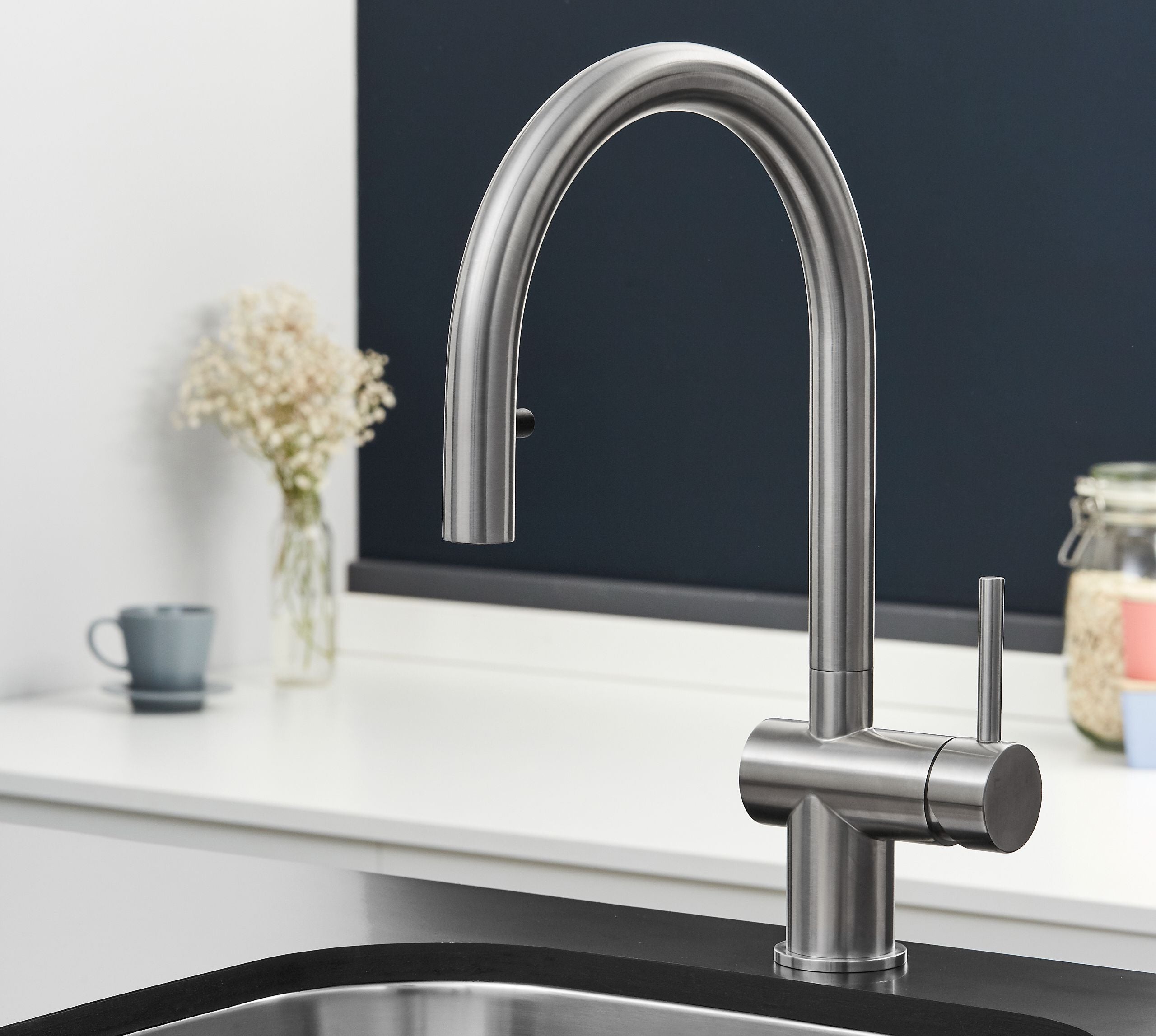 Austin Kitchen Tap Brushed Nickel