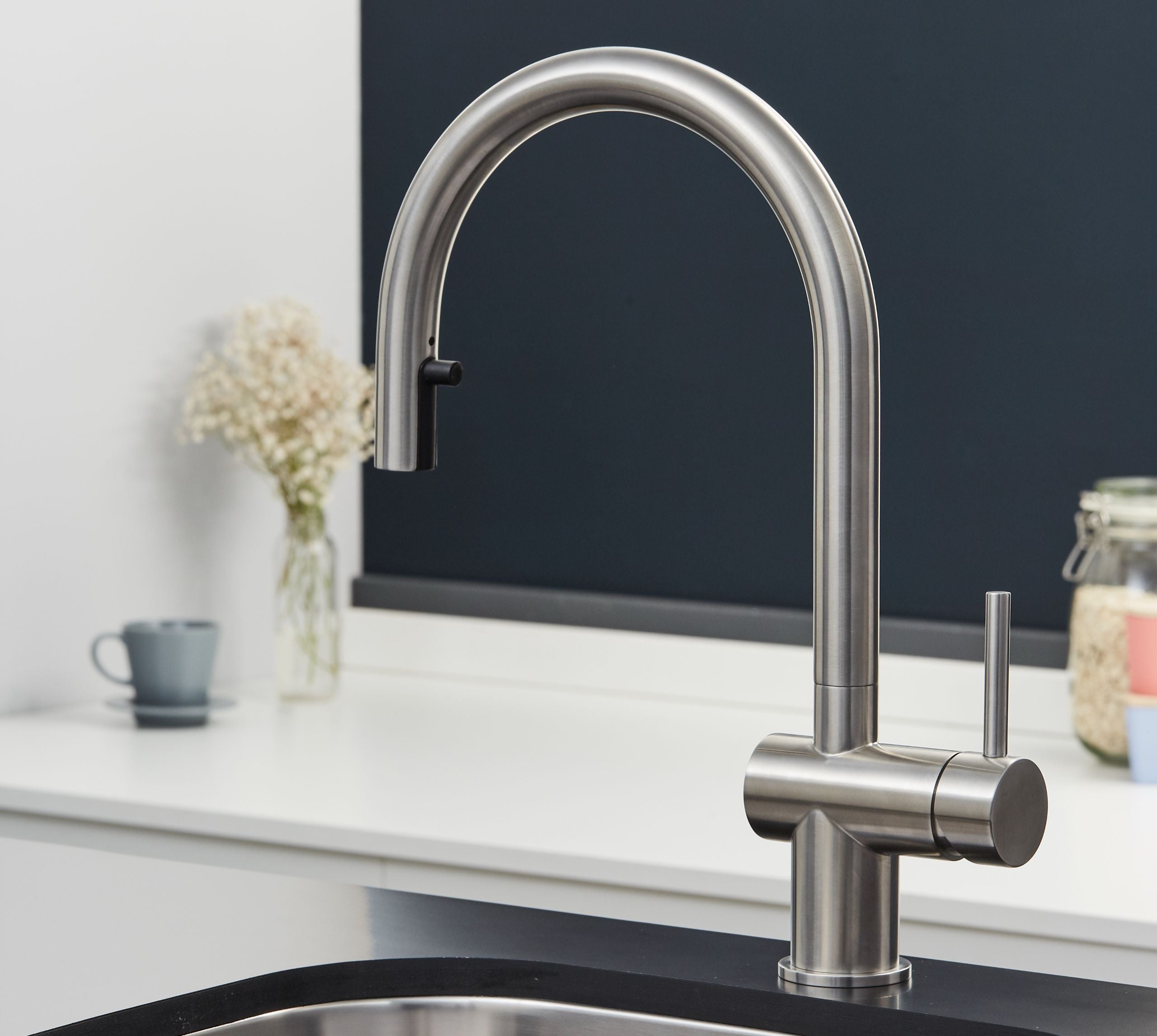 Austin Kitchen Tap Brushed Nickel