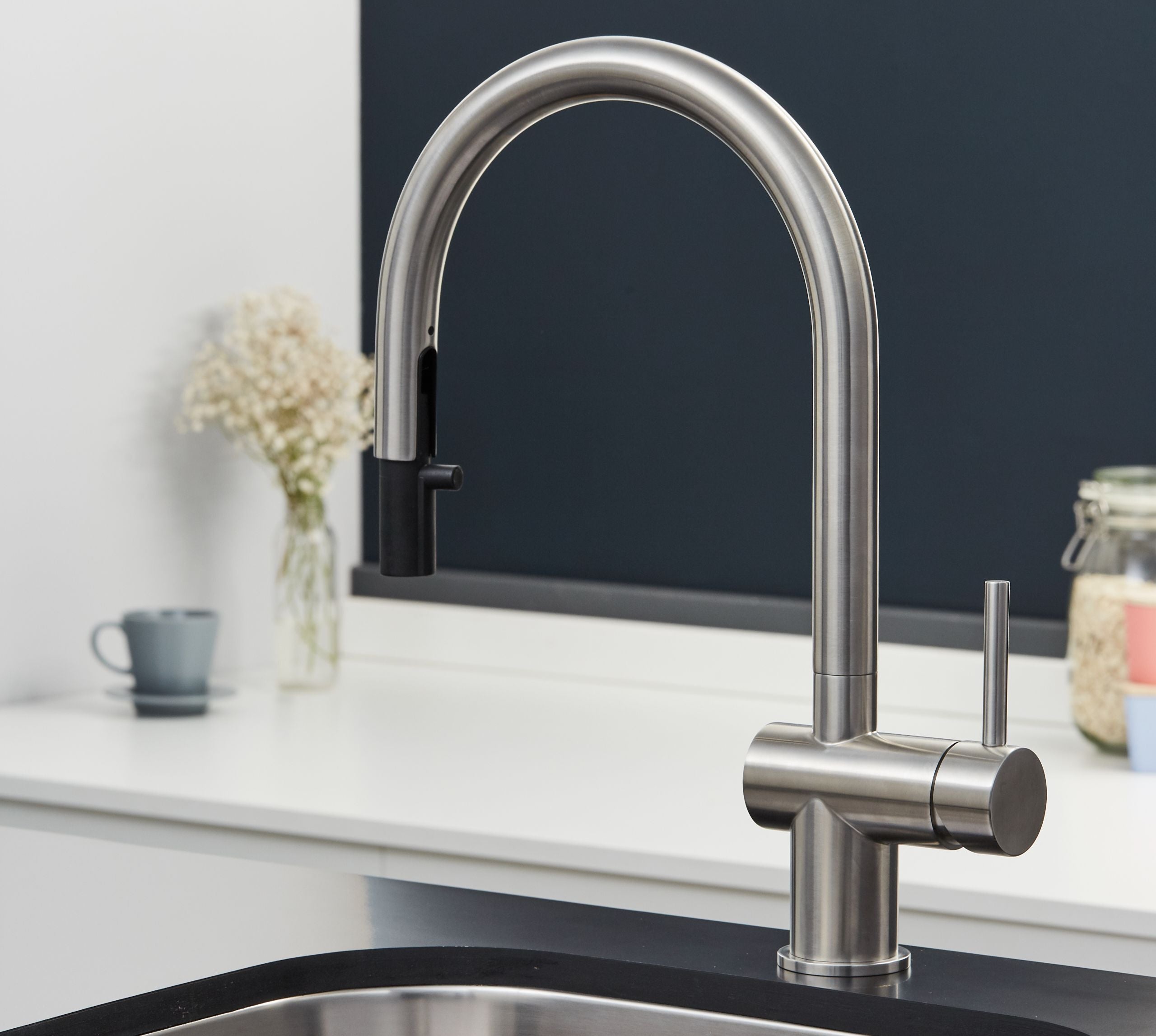 Austin Kitchen Tap Brushed Nickel