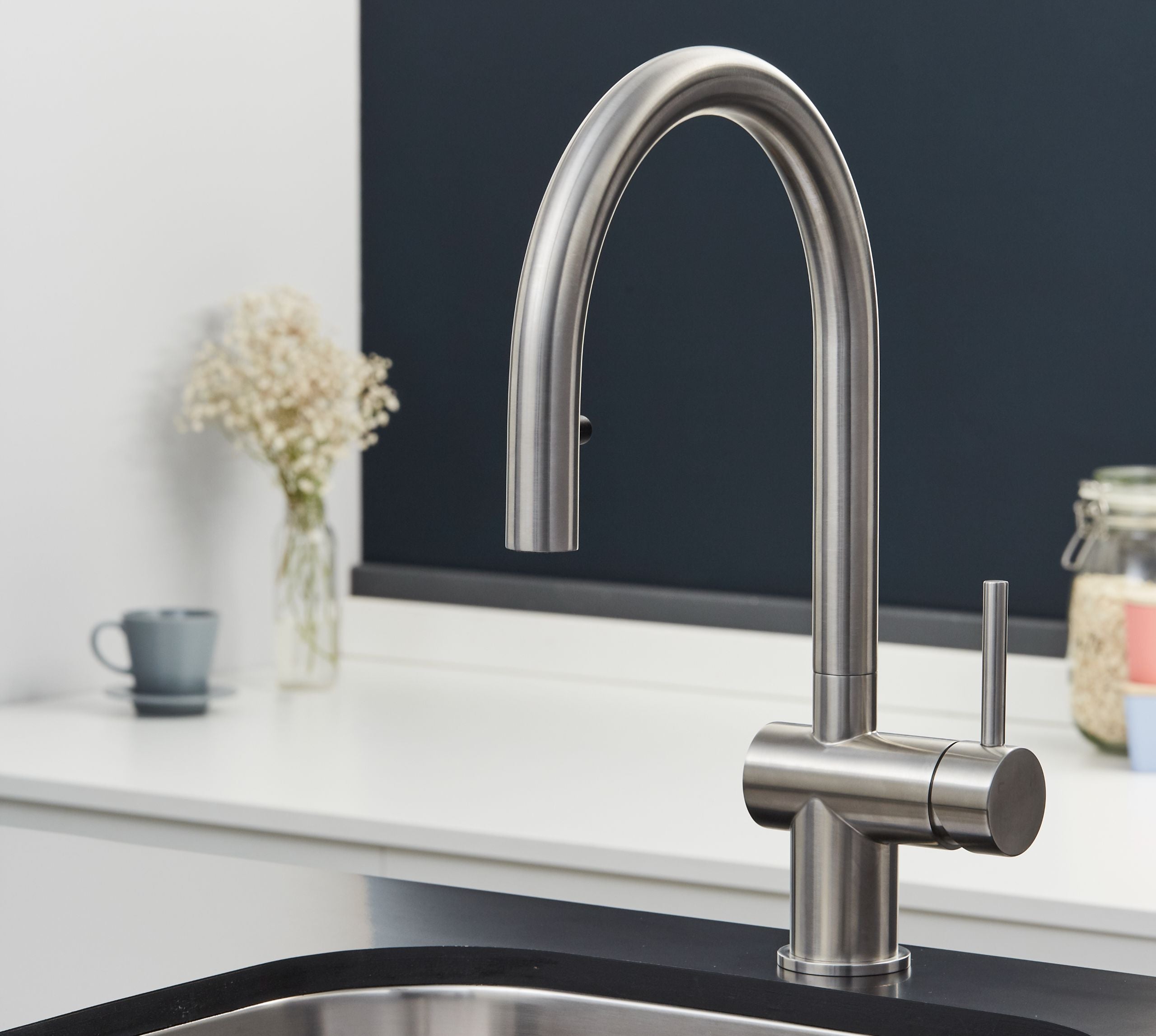 Austin Kitchen Tap Brushed Nickel