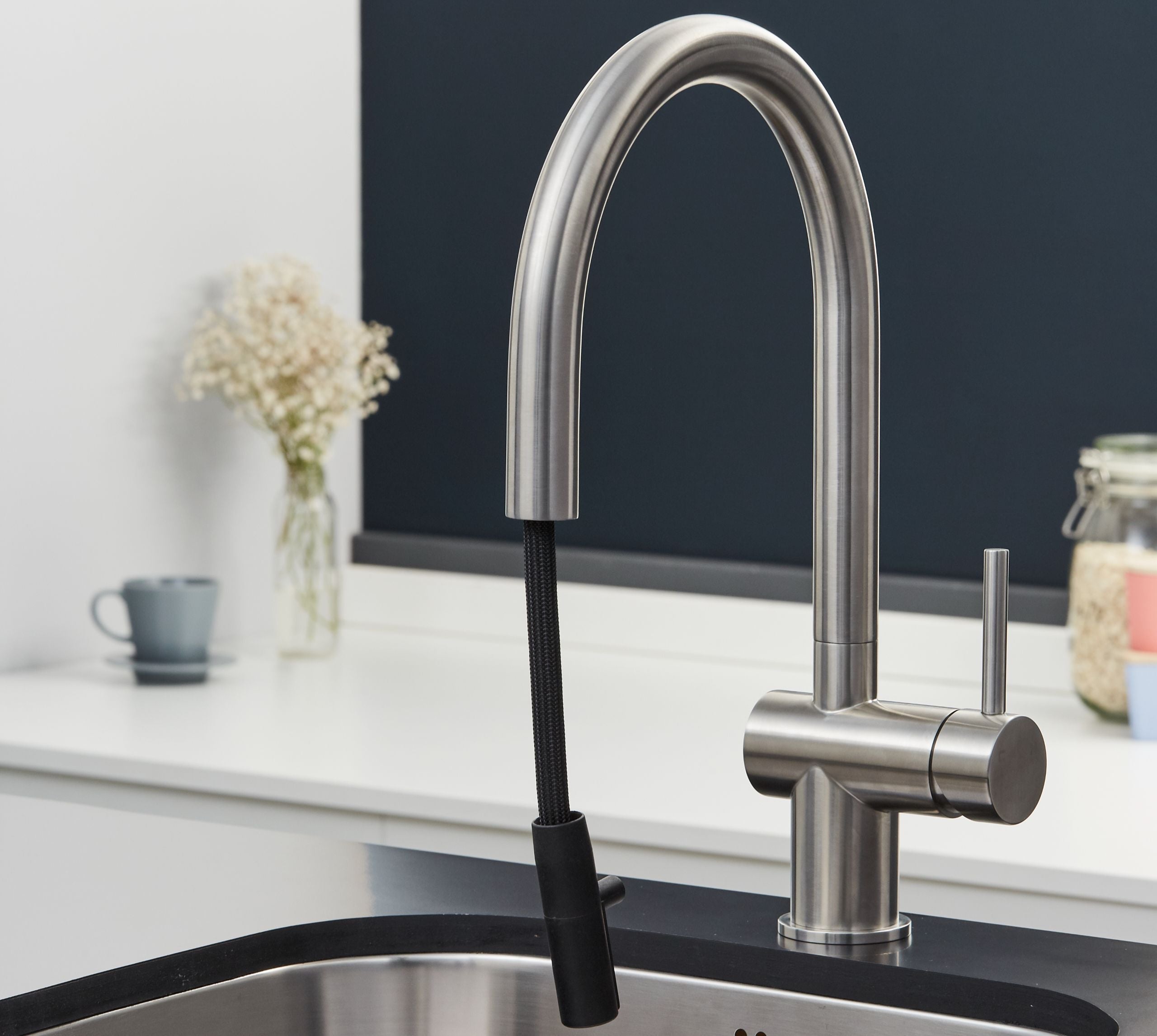 Austin Kitchen Tap Brushed Nickel