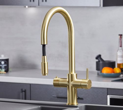 Astrum 3-in-1 Brushed Gold